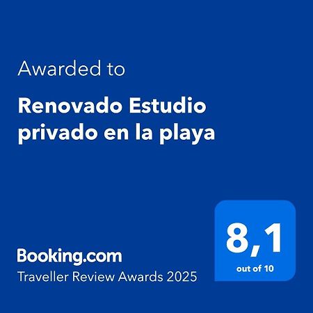 Renovado Estudio Privado En La Playa バレンシア エクステリア 写真